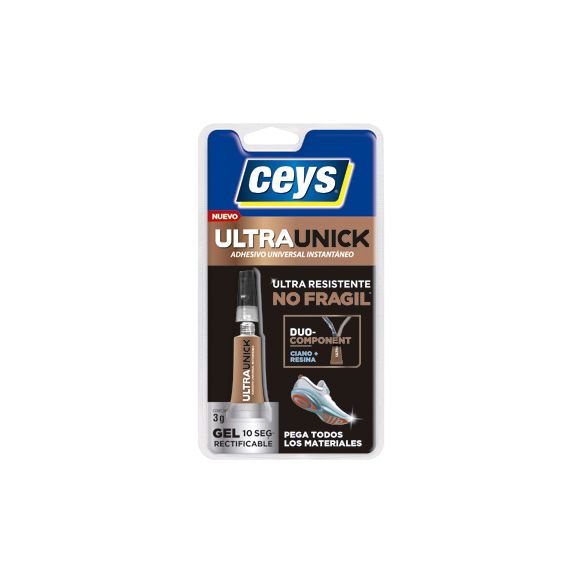 ADHESIVO INSTANTANEO ULTRAUNICK GEL 3 GR CEYS
