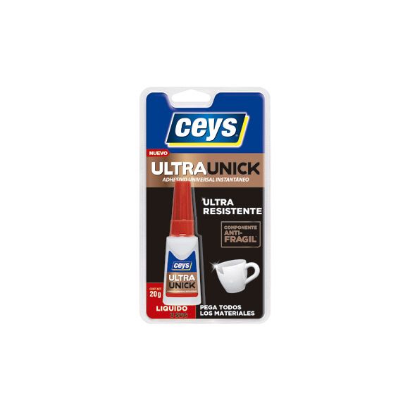 ADHESIVO INSTANTANEO ULTRAUNICK LIQUIDO 20 GR CEYS