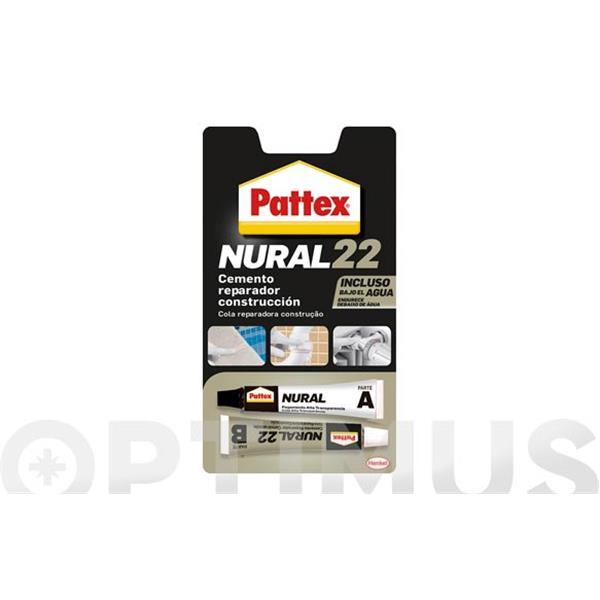 ADHESIVO NURAL 22 CEMENTO REPARADOR PARA MATERIALES HUMEDOS 22 ML NURAL 
