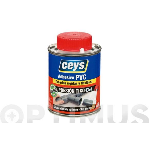 ADHESIVO PARA PVC TIXOTROPICO EN GEL 250 ML CEYS