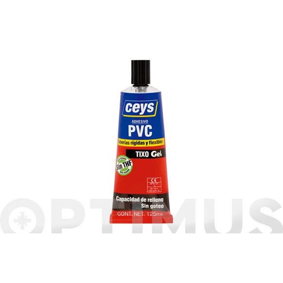 ADHESIVO PARA PVC TIXOTROPICO EN TUBO 125 ML CEYS 