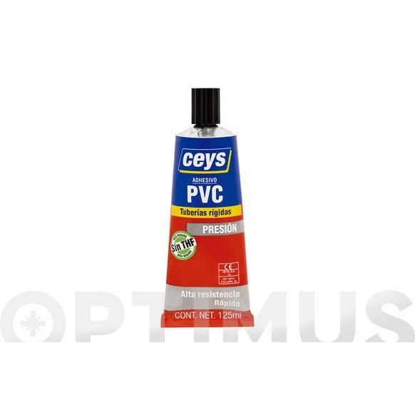 ADHESIVO PARA PVC PRESION TUBO 125 ML CEYS