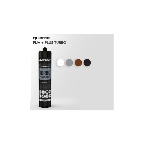 ADHESIVO SELLADOR FIJA+PLUS TURBO  290 ML MARRON