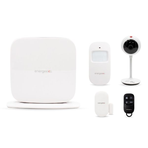 ALARMA WIFI+CAMARA IP KIT EG-AW002PLUS ENERGEEKS BL