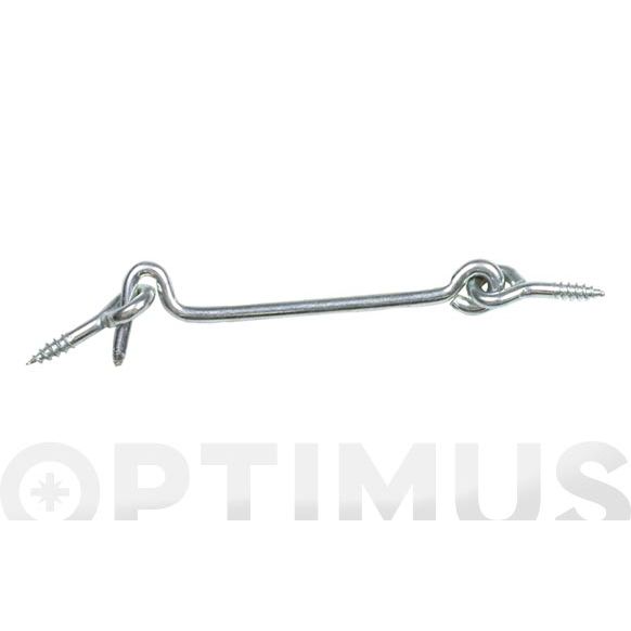 ALDABILLA VENTANA ZINCADA &Oslash;4X100 MM