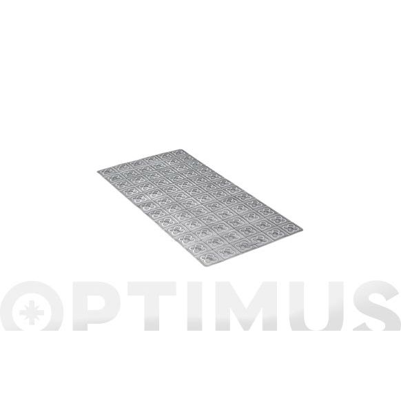 ALFOMBRA BA&Ntilde;O ANTIDESLIZANTE CON VENTOSAS BCN 36X72 CM  ANTRACITA TATAY . 