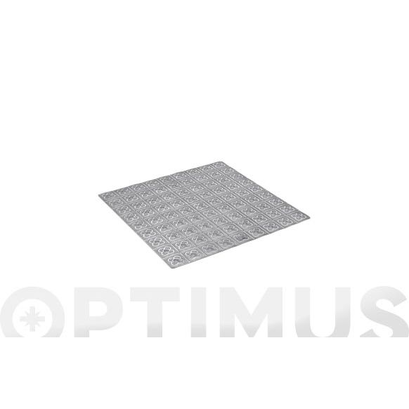 ALFOMBRA BA&Ntilde;O ANTIDESLIZANTE CON VENTOSAS BCN 54X54 ANTRACIATA .