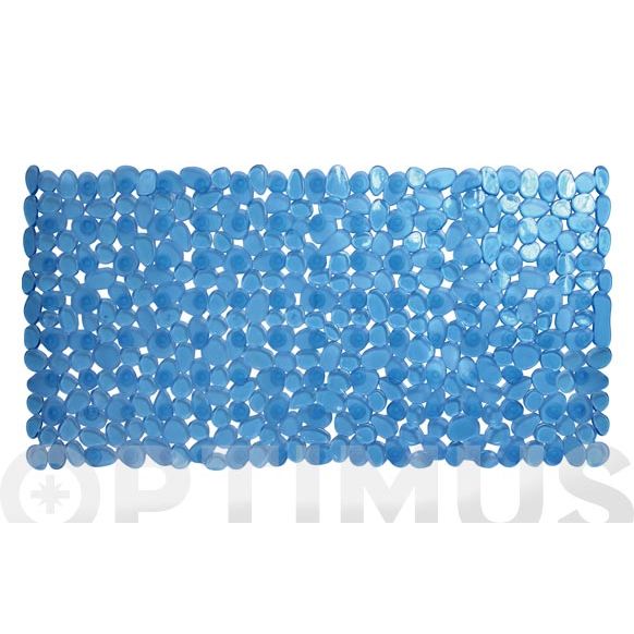 ALFOMBRA BA&Ntilde;O MARELIA 72 X 33 CM AZUL DINTEX .