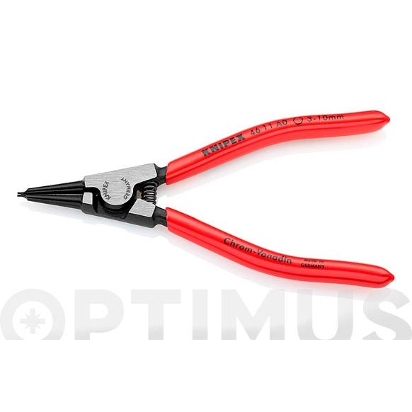 ALICATE ARANDELA EXTERIORES RECTAS 4611-A0 RE KNIPEX