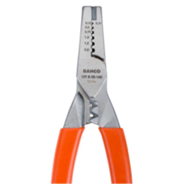 ALICATE PRENSATERMINALES TUBULAR CRB05 140 MM BAHCO