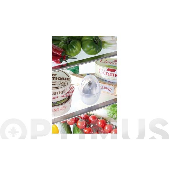 AMBIENTADOR ECOLOGICO ZILOFRESH  HUEVO NEVERA TRANSPARENTE/BLANCO
