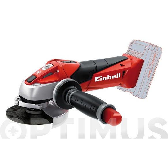 AMOLADORA 115 MM A BATERIA "" SIN BATERIA "" TE-AG 18 V. LI EINHELL