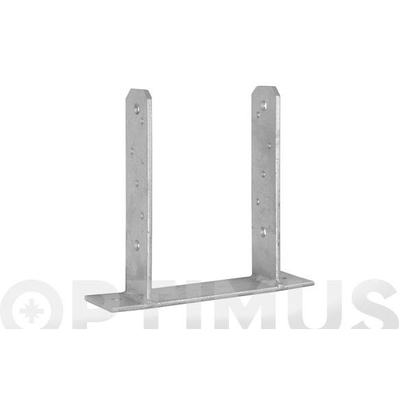 ANCLAJE POSTE FORMA TT  71 X 200 X 160 MM QF+
