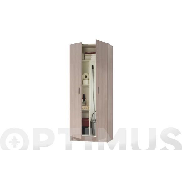 ARMARIO 2 PUERTAS MULTIUSO ESCOBERO ROBLE 180X73X3 FORES