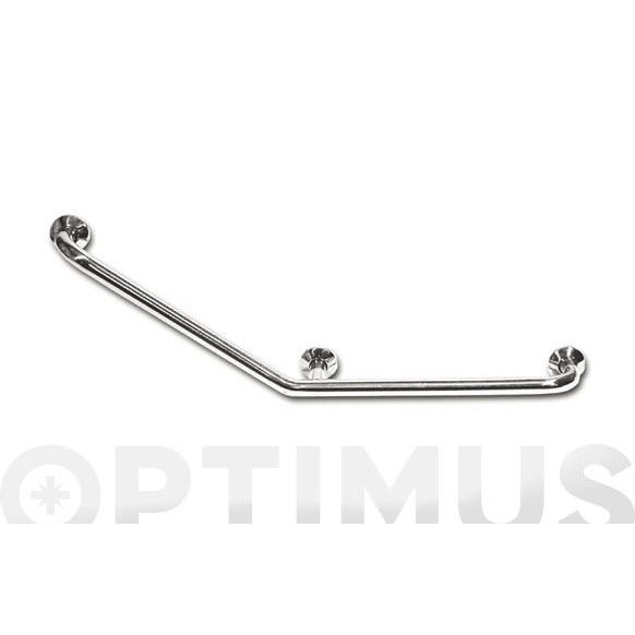 ASIDERO ANGULO 150&ordm; INOXIDABLE SATINADO 70170 NON