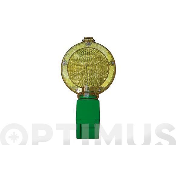 BALIZA SE&Ntilde;ALIZACION INTERMITENTE LED AMBAR 1 BATERIA QF+