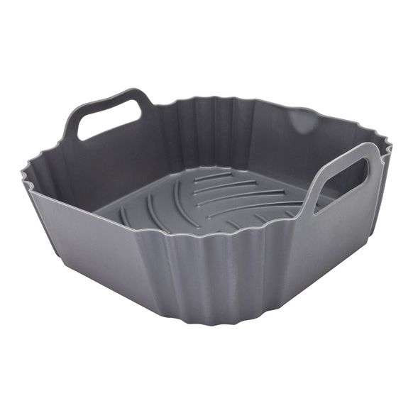 BANDEJA SILICONA PARA FREIDORA DE AIRE 20 X 20 CM