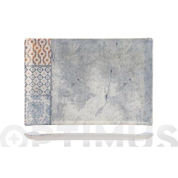 BANDEJA STONEWARE MALAGA 30 X 20 CM RECTANGULAR PENGO