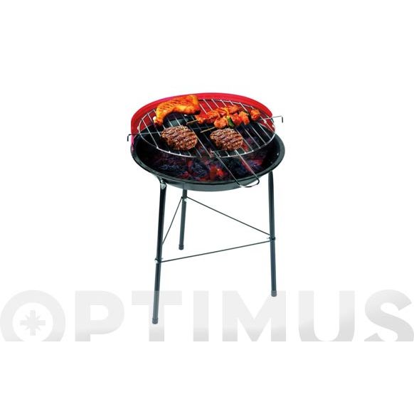 BARBACOA CARBON REDONDA &Oslash; 33 X 46 CM NON