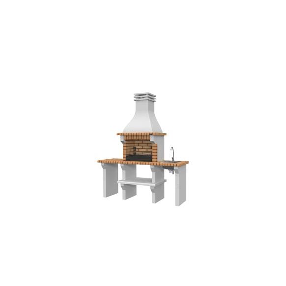 BARBACOA LADRILLO SAGRA 237 X 107 X 58 CM