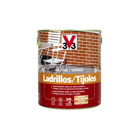 BARNIZ EXTERIOR LADRILLO INCOLORO MATE 2,5 L