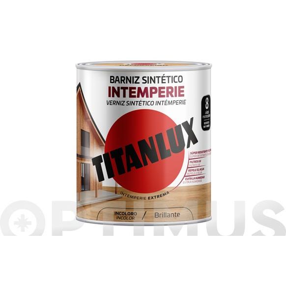 BARNIZ INCOLORO INTEMPERIE 750 ML TITANLUX