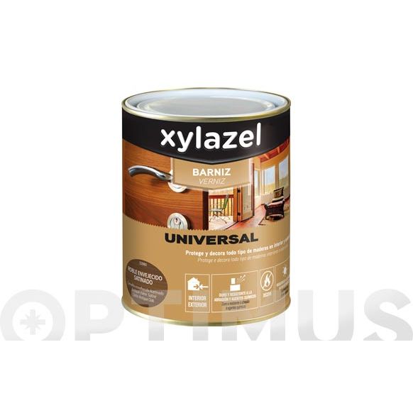 BARNIZ INTERIOR/EXTERIOR INCOLORO SATINADO 750ML XYLAZEL