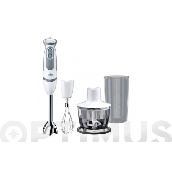 BATIDORA DE VARILLA QUICK 5V 1000 WT 21 VELOCIDADES BRAUN
