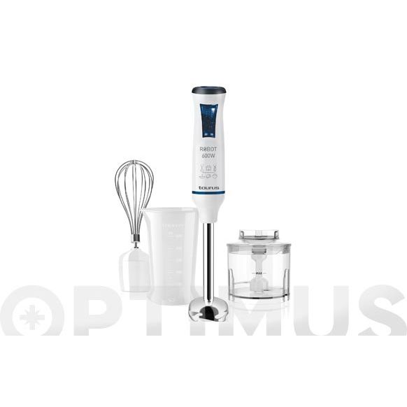 BATIDORA DE VARILLA ROBOT 600 PLUX INOX TAURUS .