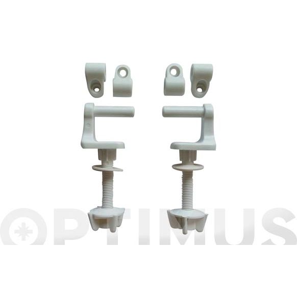 BISAGRA NYLON ASIENTO ROCA VICTORIA ACET&Aacute;LICAS " CONJUNTO DE 2" ROCA