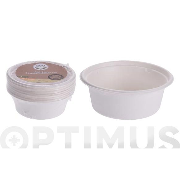 BOL DESECHABLE " BIODEGRADABLE " (PACK 8 U) &Oslash; 13 CM X 5 CM QF+