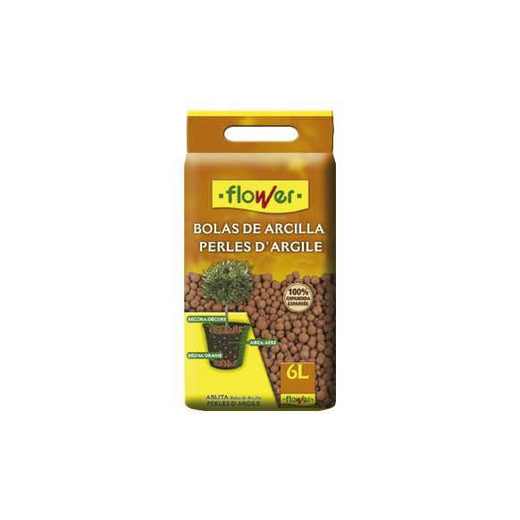 BOLAS ARCILLA 6 L.