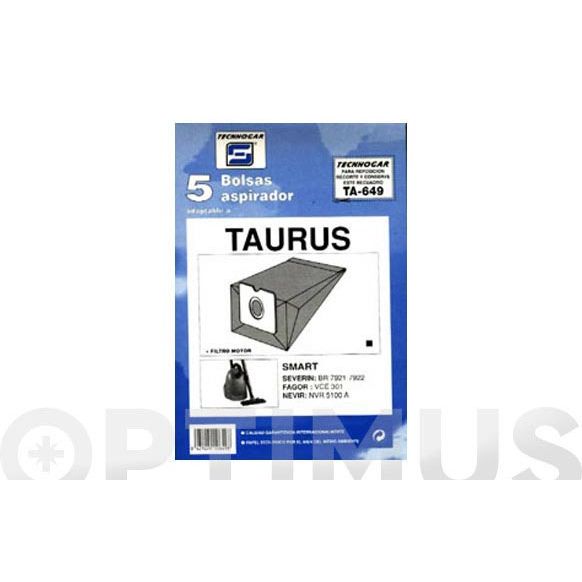 BOLSA ASPIRADOR (5 U) SINTE. TAURUS-MOULINEX