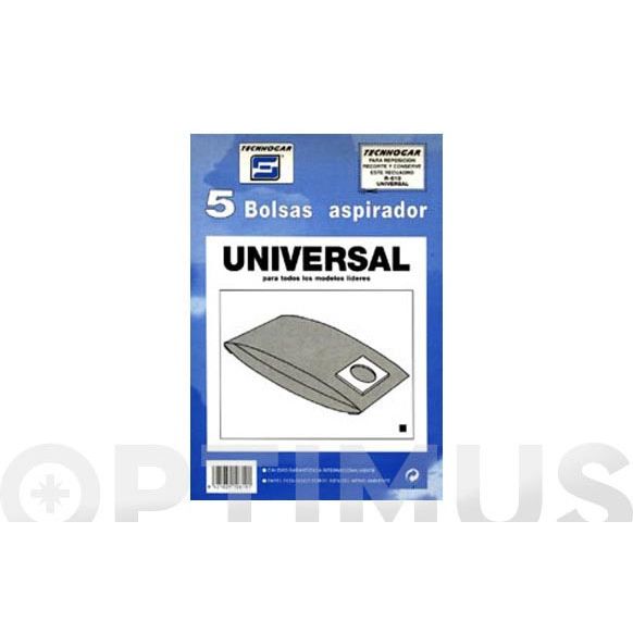 BOLSA ASPIRADOR (5 U) SINTE. UNIVERSAL