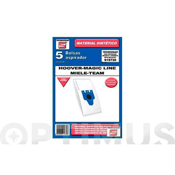 BOLSA ASPIRADOR HOOVER TELIOS PLUS 5 UDS ERSA