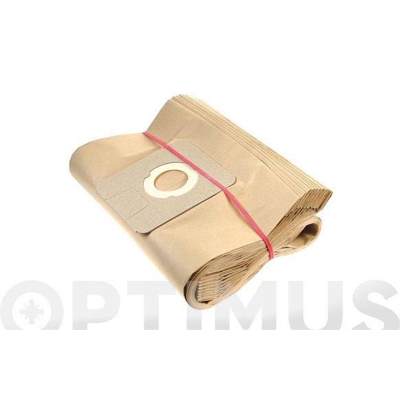 BOLSA PARA ASPIRADOR 26 / 35 Y 50 LT. PACK 10 BOLSAS 3979-10 DRAKO