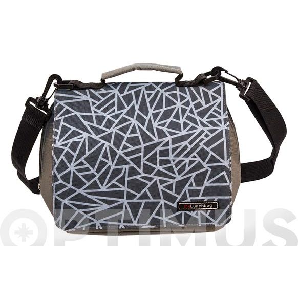 BOLSA PORTA ALIMENTOS SMART MOSAICO AZUL