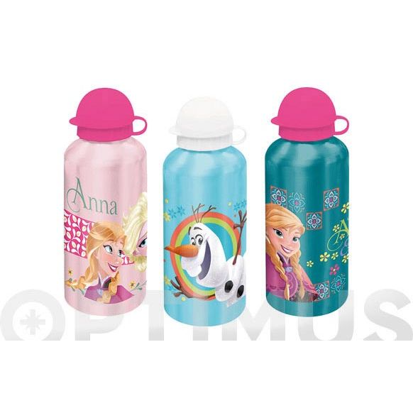 BOTELLA ALUMINIO FROZEN SURTIDAS 500ML KIDS