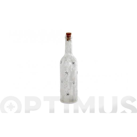 BOTELLA LED DECORACION ESTRELLA 30X7.5CM ITEM