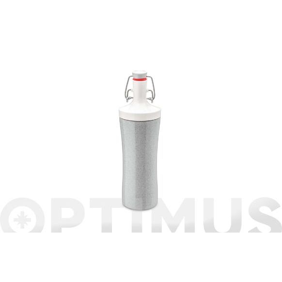 BOTELLA PLASTICO ORGANIC GRIS 425 ML KOZIOL