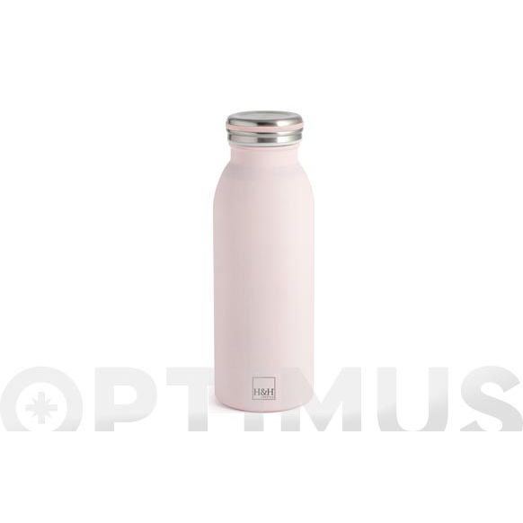 BOTELLA TERMO INOX 0,45 CL - ROSA PENGO