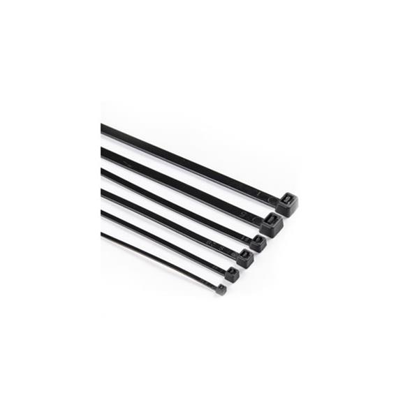 BRIDA NYLO DENTADA NYLON 3.6 X 300 MM PAQ 100 UD IRONSIDE