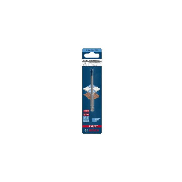 BROCA PORCELANICO HEX-9 HARDCERAMIC  &Oslash; 5 X 90 MM MANGO EXAGONAL BOSCH