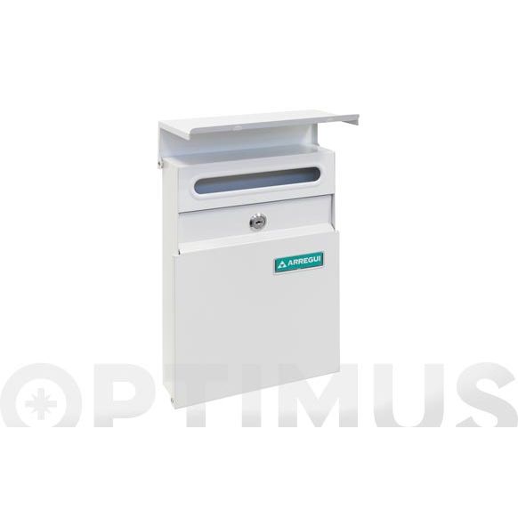 BUZON EXTERIOR ACERO LINE BLANCO AREGUI 