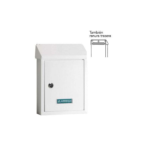 BUZON EXTERIOR ACERO SMART BLANCO