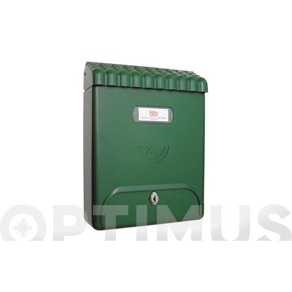 BUZON EXTERIOR PLASTICO GARDEN-VERDE BTV