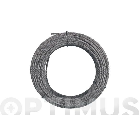 CABLE ACERO 6X7+1 DIAM 2 MM 15 MT CURSOL
