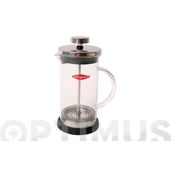CAFETERA EMBOLO CROMADA CENTREX SPEZIA 350 ML OROLEY