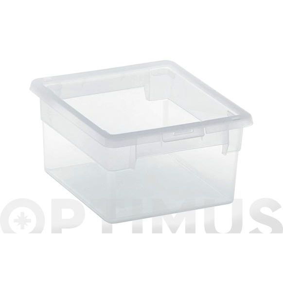 CAJA MULTIUSOS 2,5 LITROS TRANSPARENTE LIGHT-BOX TERRY