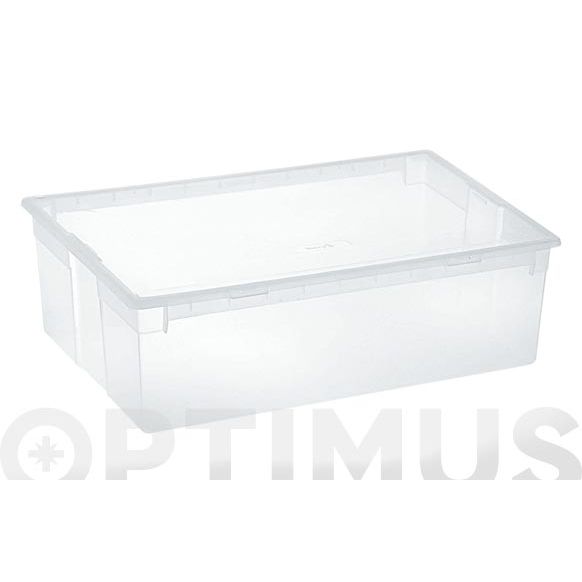 CAJA MULTIUSOS 36 LITROS TRANSPARENTE LIGHT-BOX TERRY